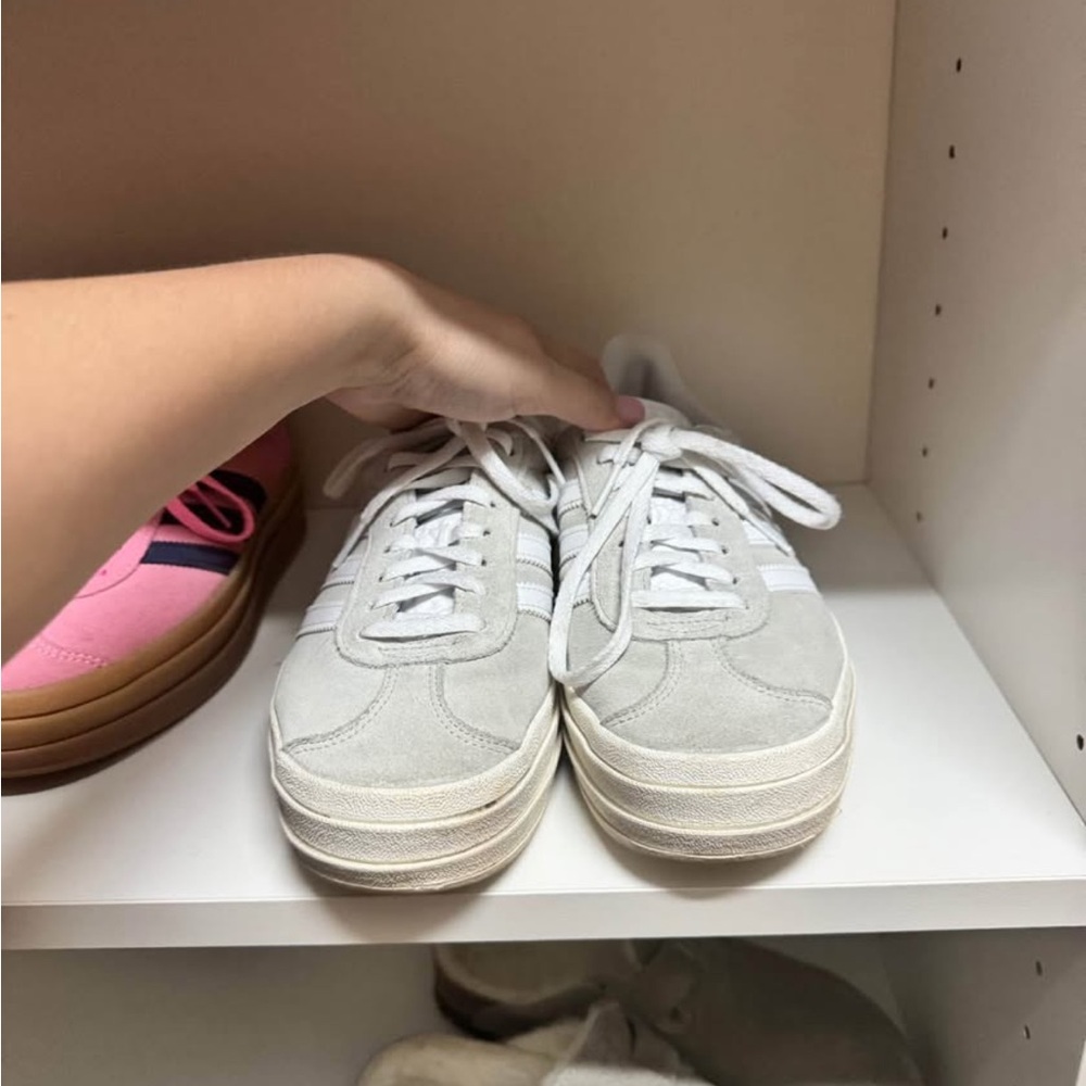 Adidas Grey Gazelles